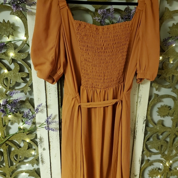 Lauren Conrad short dusty peach dress - Picture 3 of 3